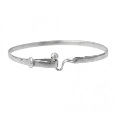 Hook Style Bracelet, Sterling Silver