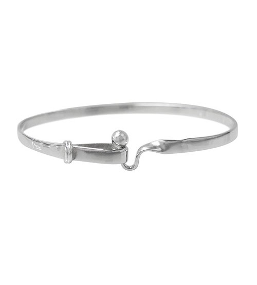 Hook Style Bracelet, Sterling Silver