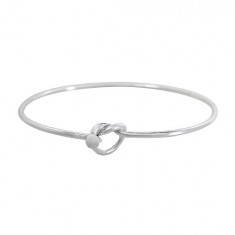 Knot Bracelet, Sterling Silver