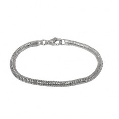 4mm Snake Chain Bracelet, Sterling Silver