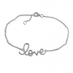 Love Bracelet, Sterling Silver