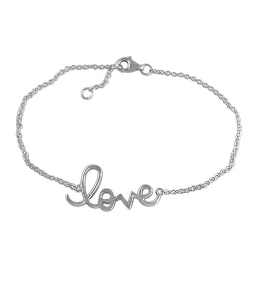Love Bracelet, Sterling Silver