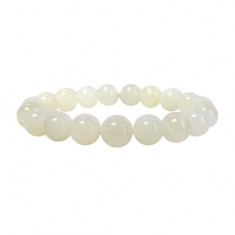 Grey Moonstone Elastic Bracelet