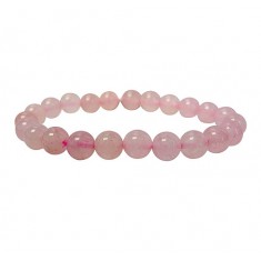 Rose Quartz Elastic Bracelet