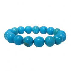 Blue Turquoise Elastic Bracelet