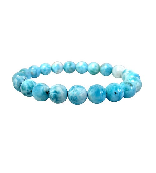 Larimar Elastic Bracelet