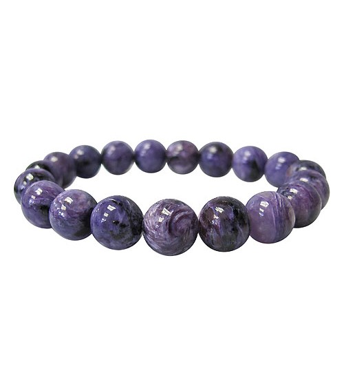 Charoite Elastic Bracelet