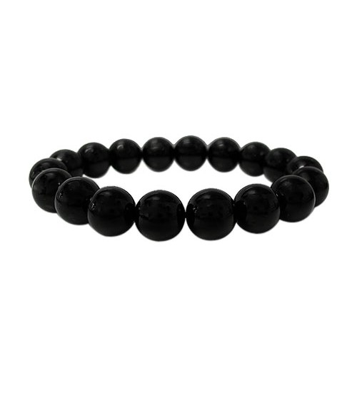 Black Obsidian Power Bead Bracelet - PB54