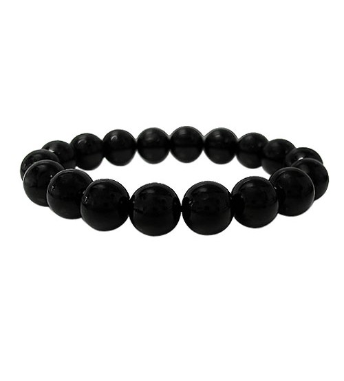 Black Obsidian Elastic Bracelet