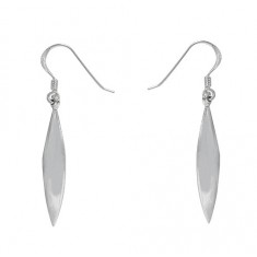 Marquise Dangle Earrings, Sterling Silver