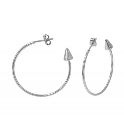 Arrow Head Stud Earrings, Sterling Silver