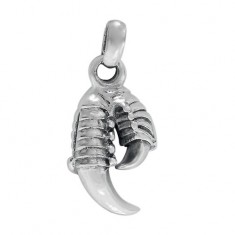 Claw Pendant, Sterling Silver