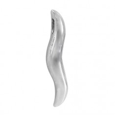 Italian Horn Pendant, Sterling Silver