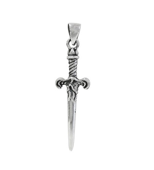 Sword Pendant, Sterling Silver