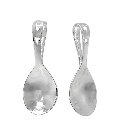 Spoon Pendant, Sterling Silver