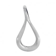 Free Form Pendant, Sterling Silver