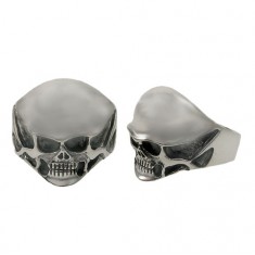 Skull Ring, Sterling Silver, Men's