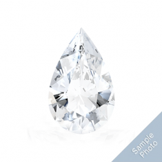 0.67 Carat H-Colour I1-Clarity Good Cut Pear Diamond