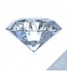 0.35 Carat I-Colour SI2-Clarity Medium Cut Round Brilliant Diamond